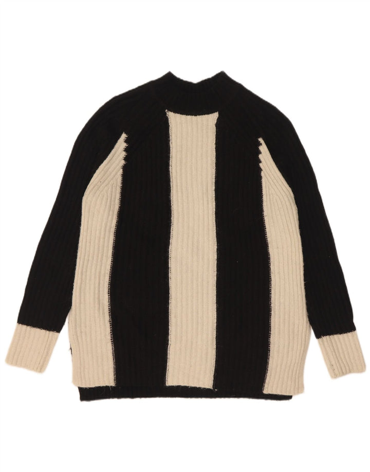 Marks & Spencer Suéter con Cuello Alto para Mujer UK 10 Small Black
