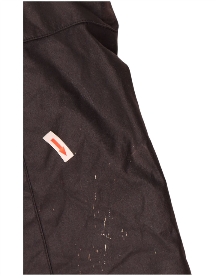 Mackintosh Chubasquero para Mujer Reino Unido 44 Medio Algodón Negro