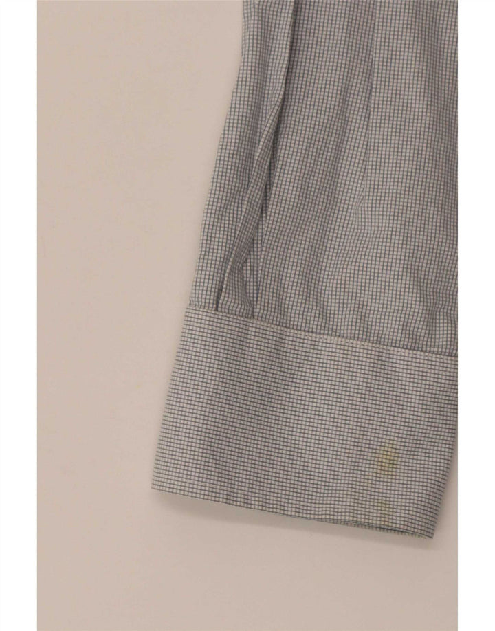 Camisa Superdry para hombre 2XL Algodón a cuadros blanco