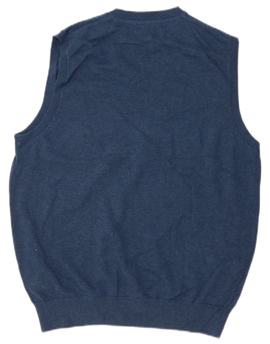 Marks & Spencer Camiseta sin mangas para hombre de algodón azul medio