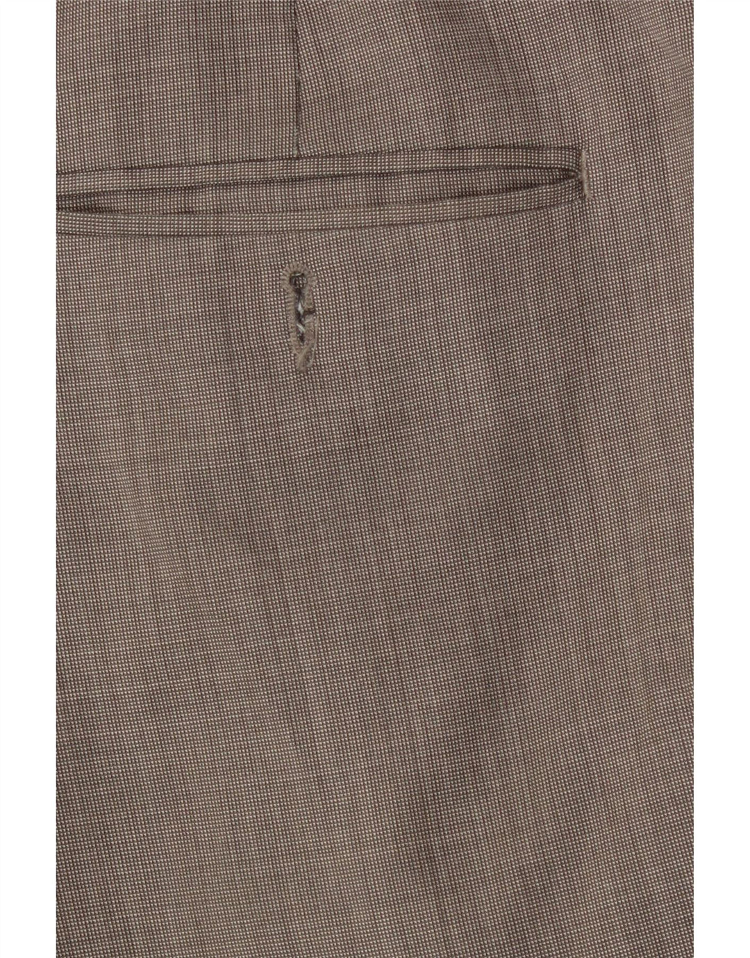 Marks & Spencer Pantalones de traje rectos para hombre W40 L32 Gris