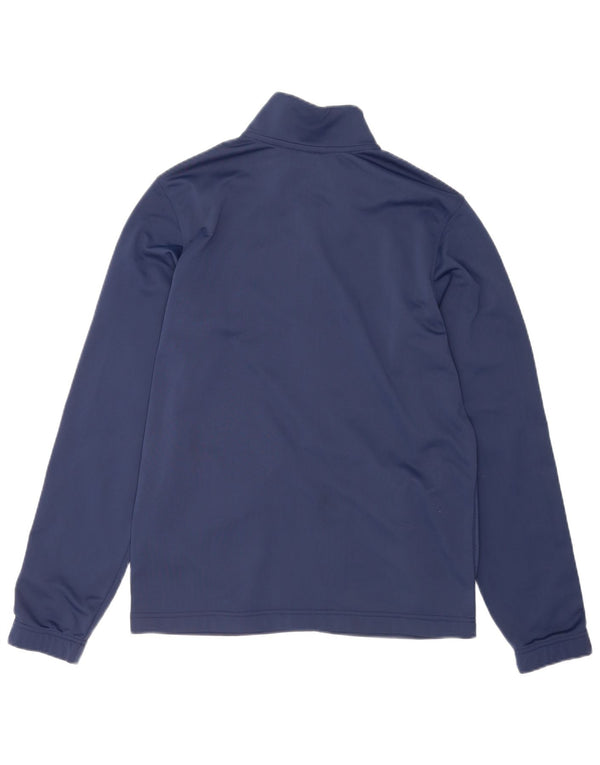 Nike Mens Chándal Top Chaqueta Pequeña Azul Marino Poliéster