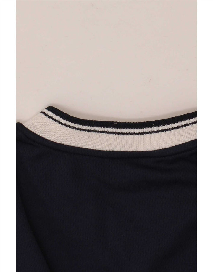Fila Camiseta para hombre Top Small Azul marino Colorblock Poliéster