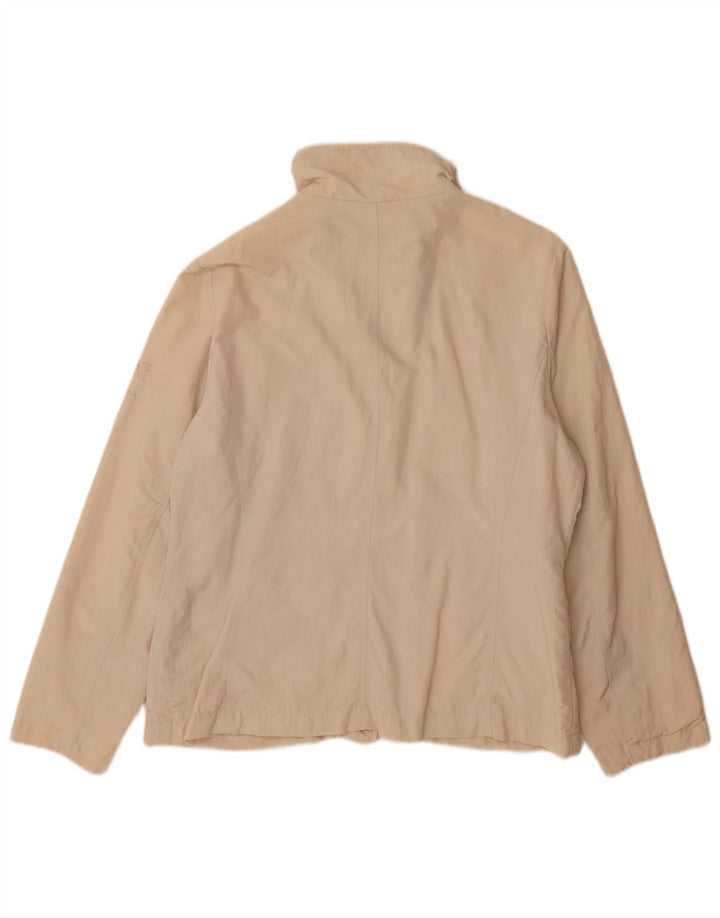 Perte by Krizia Chaqueta utilitaria para mujer Talla 21 Mediana Blanquecina Poliamida