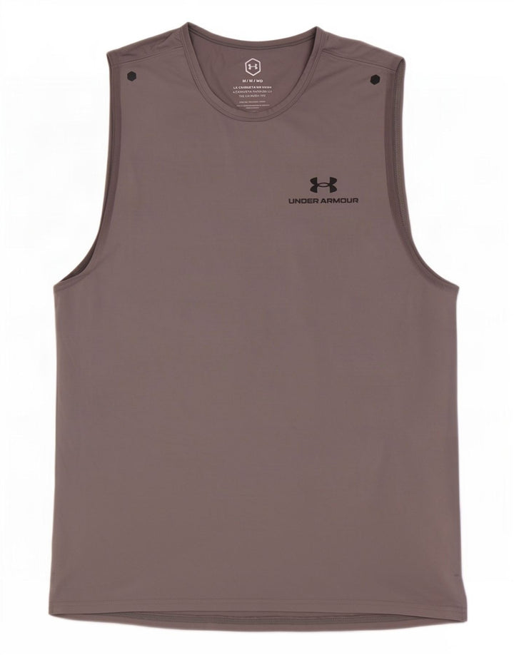 Under Armour Hombre Chaleco Top Poliéster Gris Medio