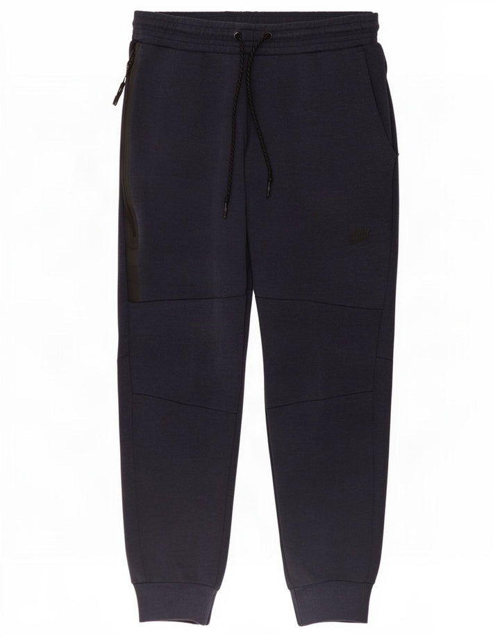Pantalón De Chándal Nike Hombre Joggers Medium Azul Marino Algodón