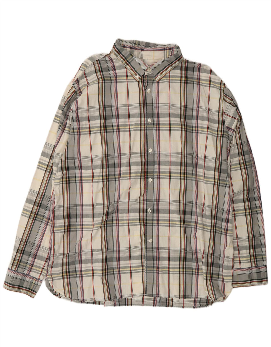DOCKERS Camisa Hombre 2XL Algodón Cuadros Multicolor