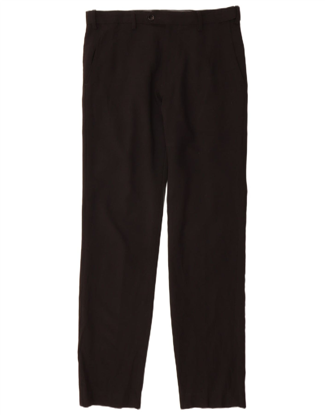Marks & Spencer Pantalón de traje ajustado para mujer W30 L33 Poliéster negro