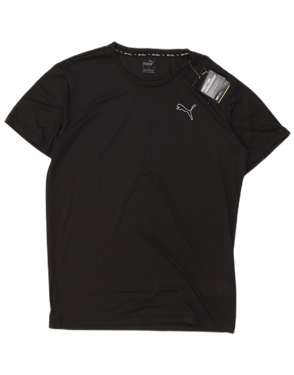 PUMA Camiseta para hombre Top Small Black Poliéster