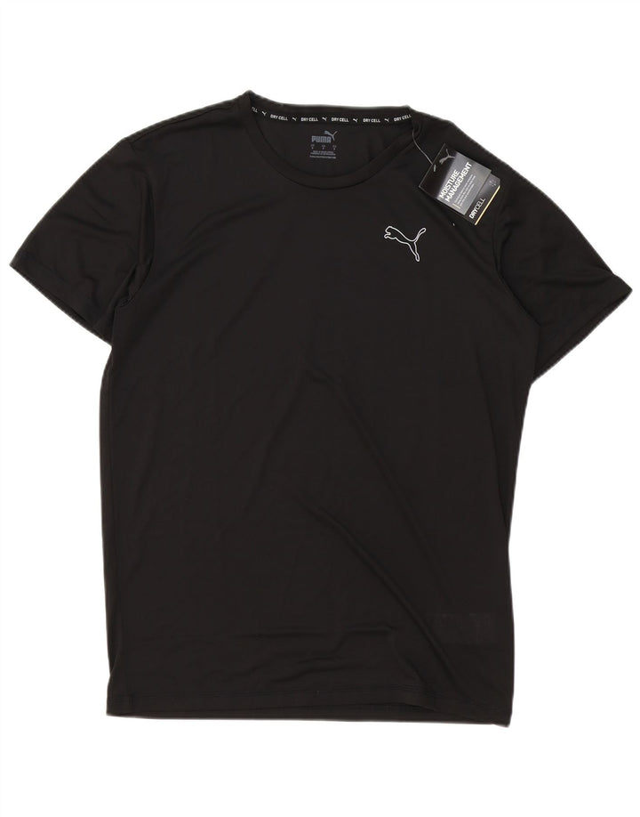 PUMA Camiseta para hombre Top Small Black Poliéster