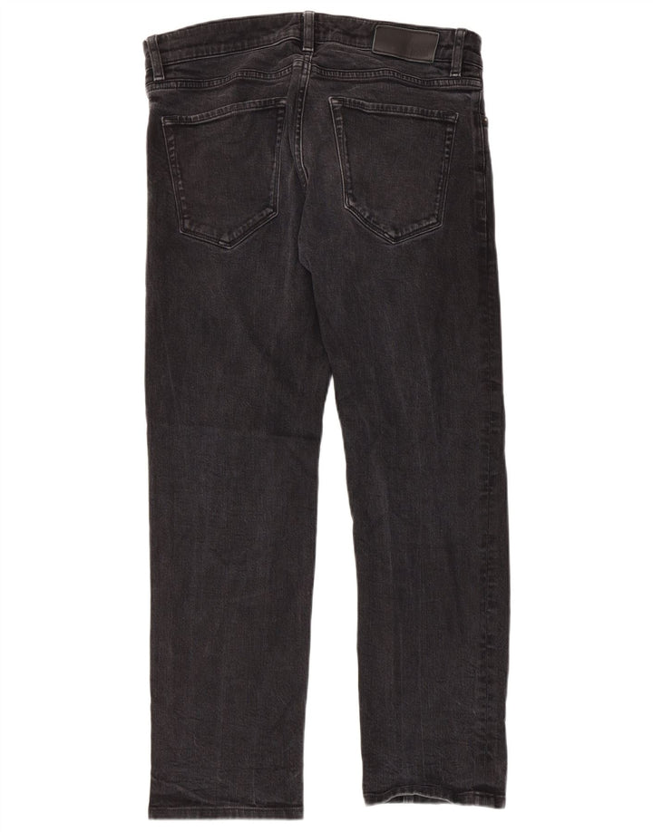 Vaqueros Hugo Boss Hombre Rectos W32 L27 Algodón Gris