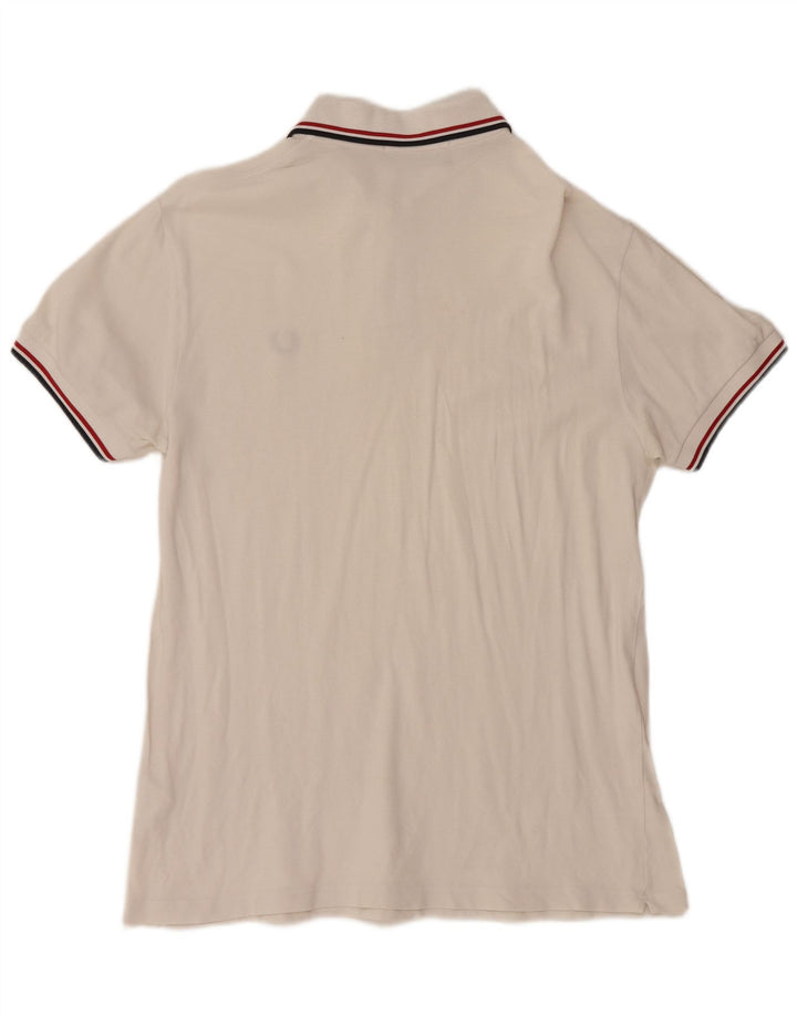 FRED PERRY Polo Hombre Algodón Blanco Mediano