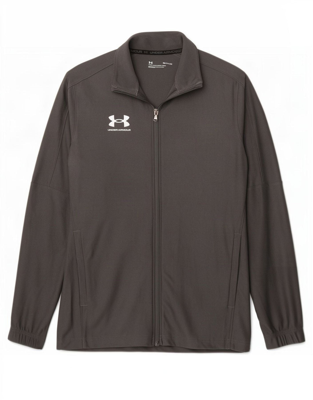 Under Armour Hombre Chándal Top Chaqueta Pequeña Gris Poliéster