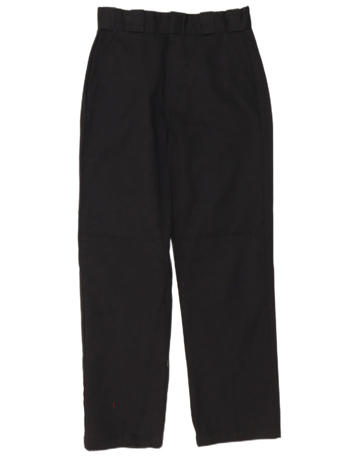 Dickies Pantalón chino recto para hombre W26 L29 Poliéster negro