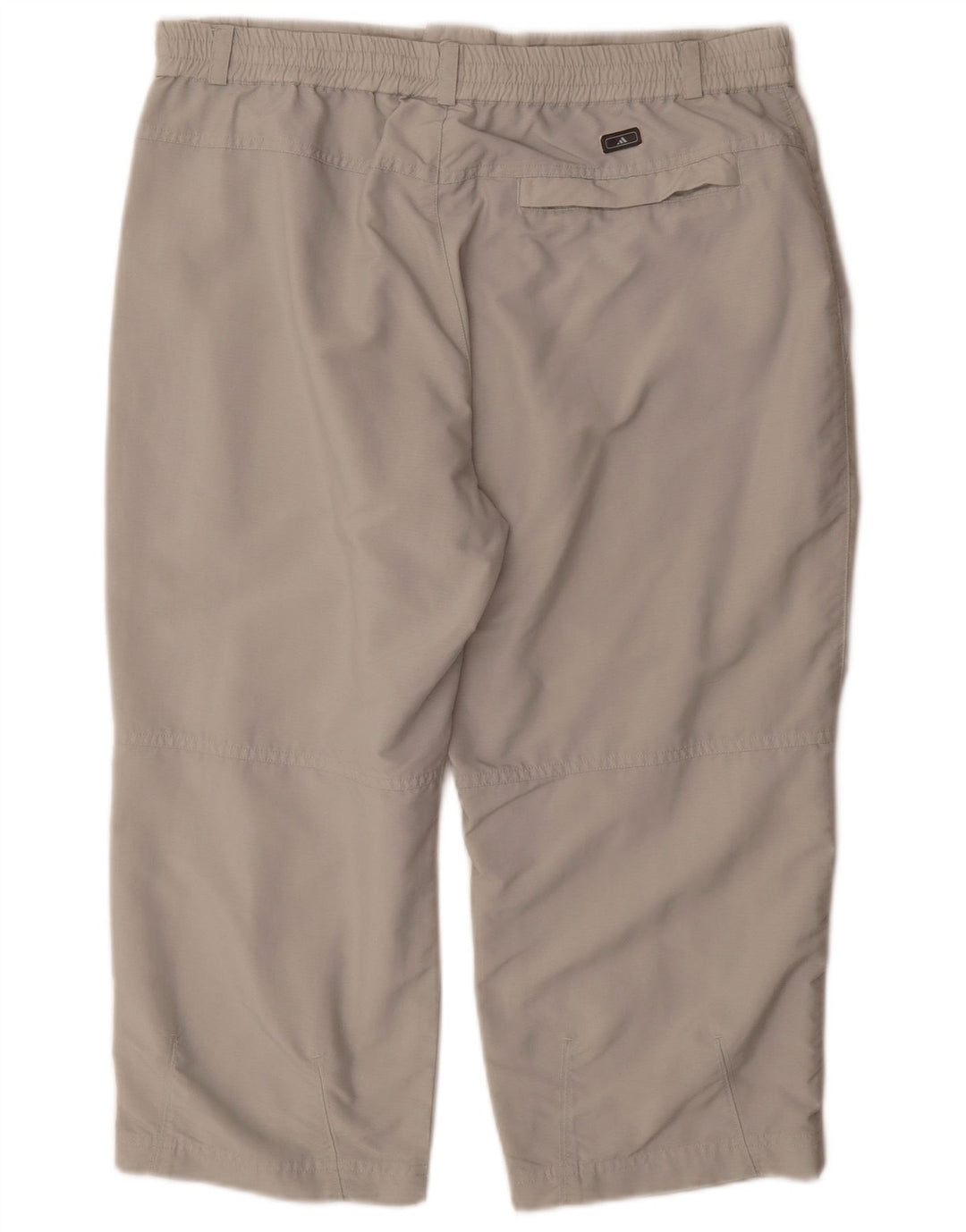 Pantalón Capri Hombre Adidas W32 L21 Poliamida Gris