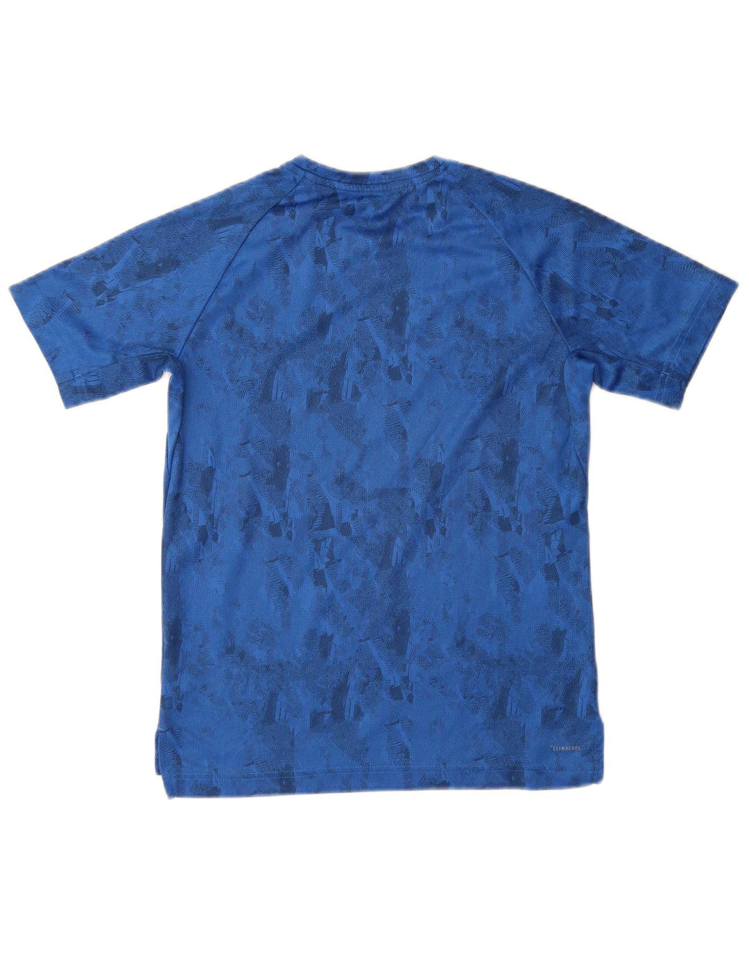 Adidas Camiseta Climacool para niño 11-12 años Azul Medio Geométrico
