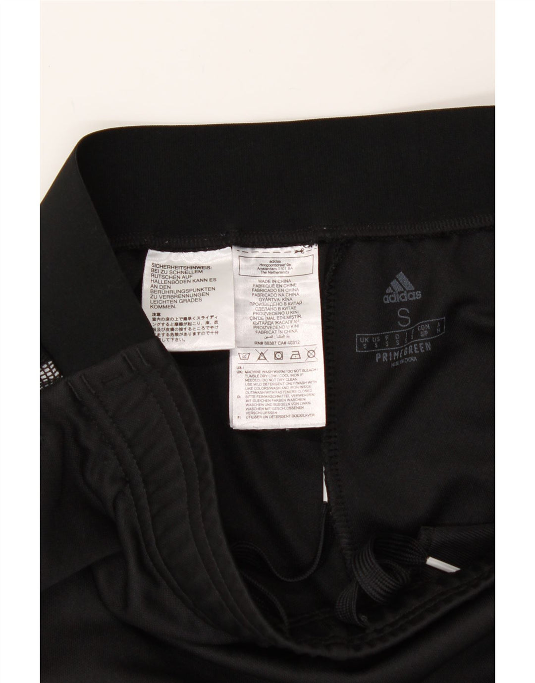 ADIDAS Mens Aeroready Tracksuit Trousers Small  Black Polyester Vintage Adidas and Second-Hand Adidas from Messina Hembry 