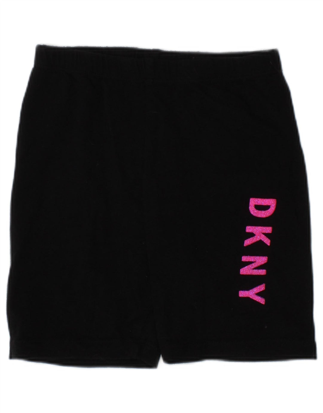 DKNY Shorts deportivos con estampado gráfico para niña 4-5 años Algodón negro