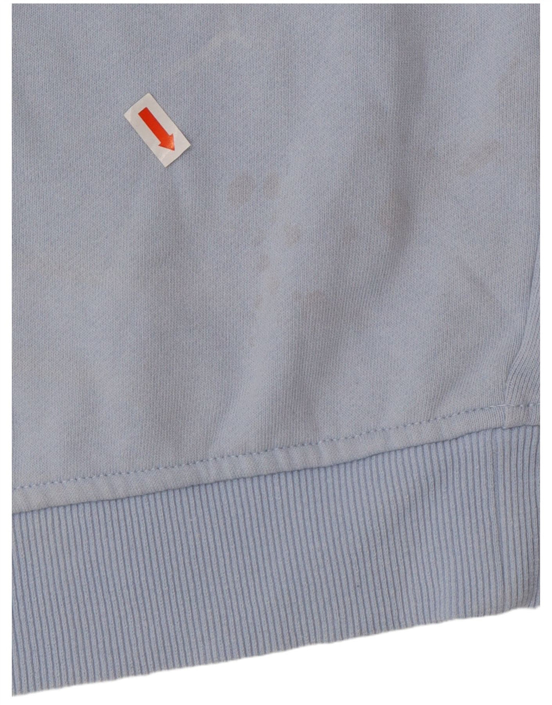 FILA Sudadera gráfica para mujer Jersey UK 44 Algodón azul medio con bloques de color