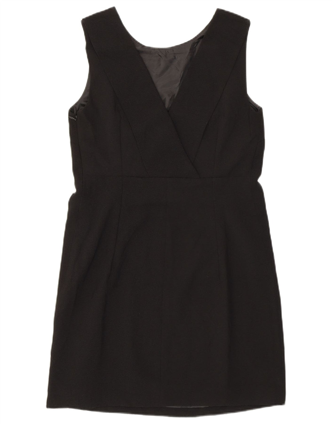 J. Crew Vestido sin mangas para mujer US 2 XS Poliéster negro