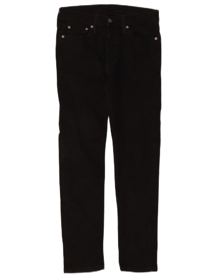 LEVI'S Vaqueros pitillo 510 para mujer W29 L27 Algodón negro