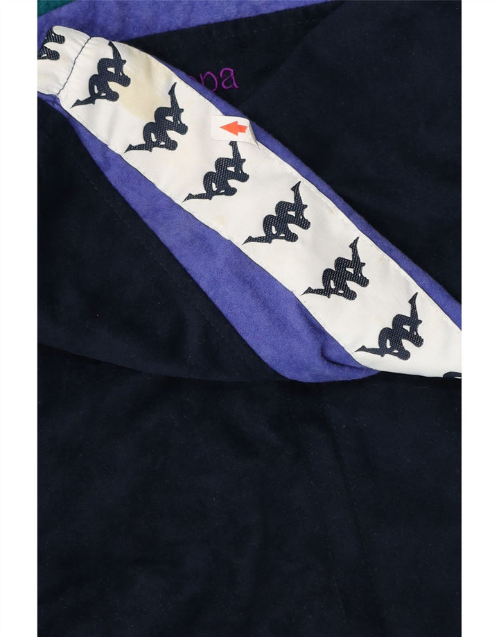 Kappa Hombre Chaqueta De Chándal Con Gráfico Grande Multicolor Colorblock