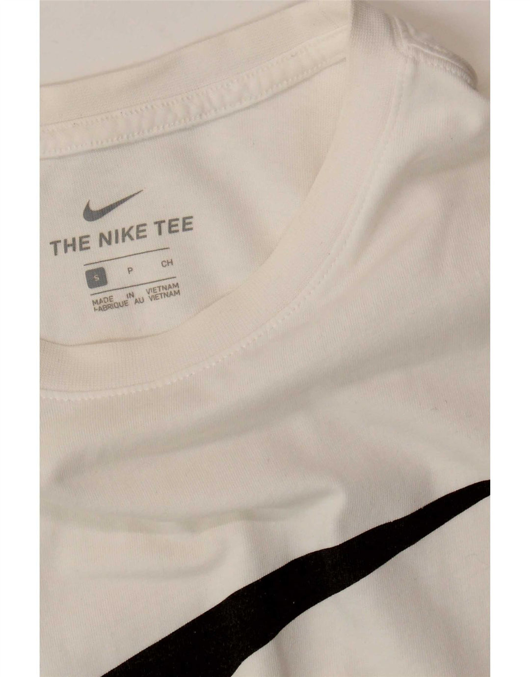 Nike - Camiseta gráfica para hombre, talla pequeña, color blanco