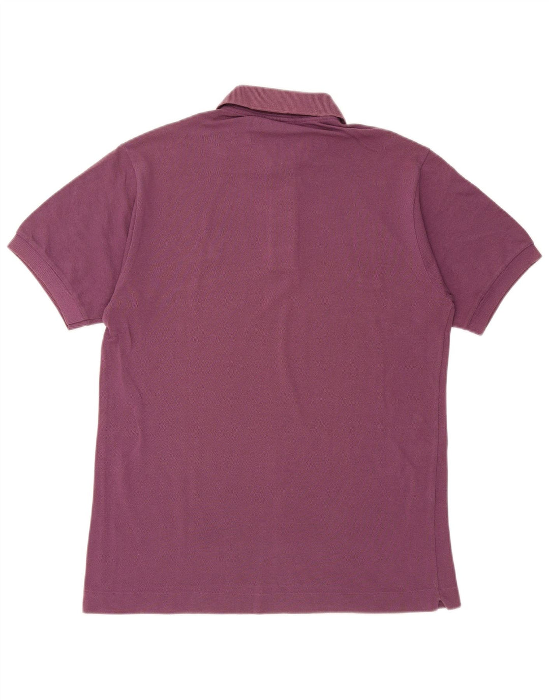 Lacoste Polo para hombre talla 3 pequeño algodón morado