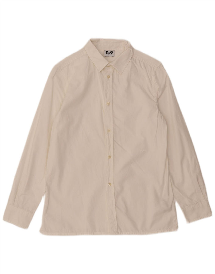 Dolce & Gabbana Niño 8-9 Años Pequeño Blanco Algodón