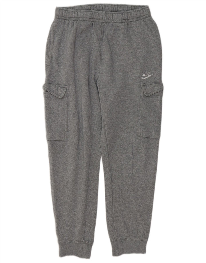 NIKE Hombre Cargo Chándal Pantalones Joggers Small Gris Algodón