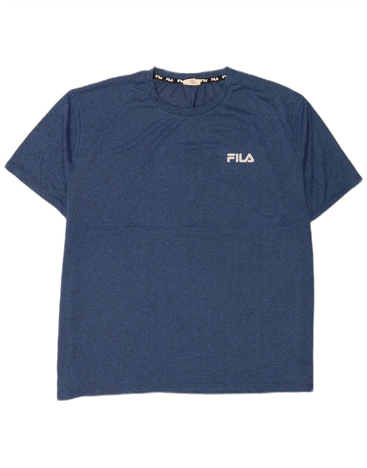 Fila Camiseta Hombre Top 4XL Azul Marino Poliéster