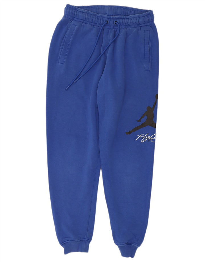 JORDAN Pantalones de chándal gráficos para mujer Joggers UK 10 Small Blue Cotton