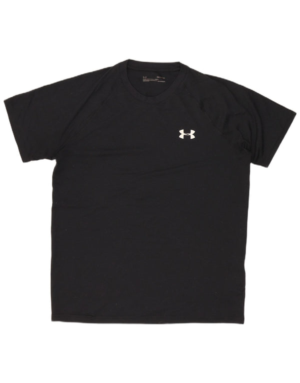 UNDER ARMOUR Camiseta Heat Gear para hombre Top Small Black Poliéster