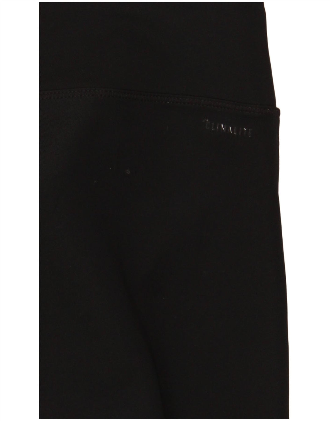 ADIDAS Mujer Climalite Capri Leggings UK 10 Pequeño Poliéster Negro