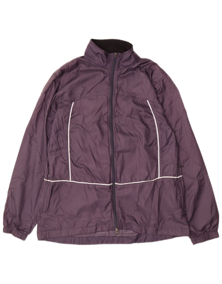 Chaqueta impermeable NIKE para mujer US 8/10 Poliéster morado mediano