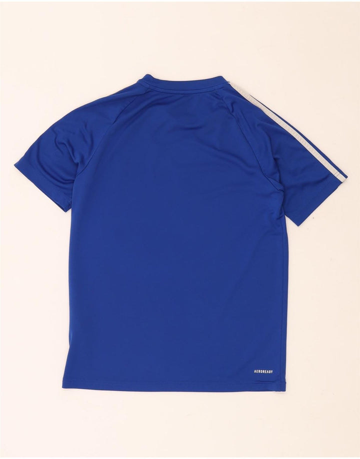 ADIDAS Camiseta Niño Aeroready Top 13-14 Años Azul Poliéster