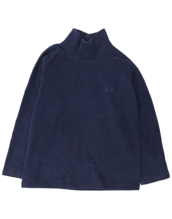 Ellesse Jersey de forro polar extragrande para mujer UK 46 Grande Poliéster azul marino