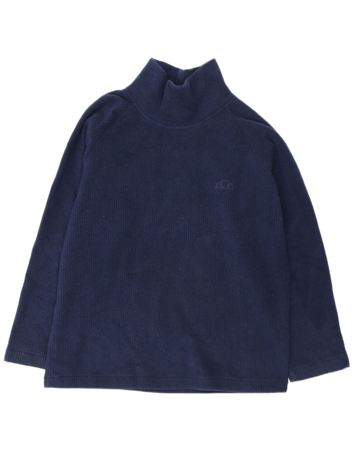 Ellesse Jersey de forro polar extragrande para mujer UK 46 Grande Poliéster azul marino