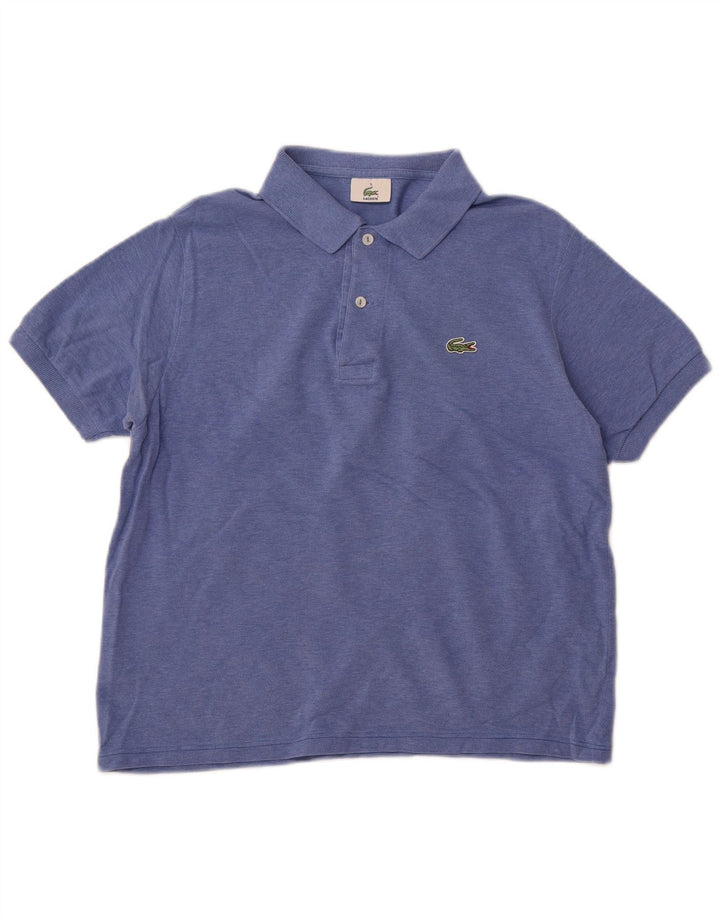 LACOSTE Polo para hombre talla 5 grande azul