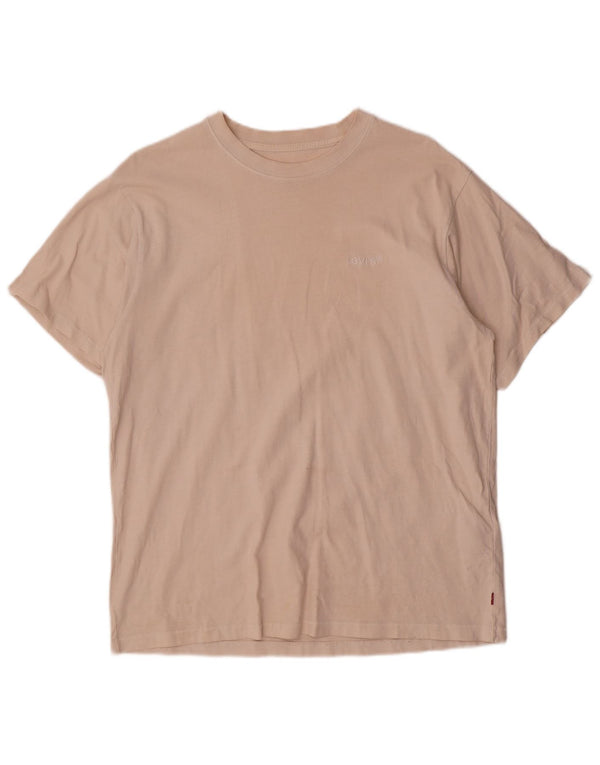 Levi's Hombre Vintage Fit Camiseta Top Algodón Beige Medio