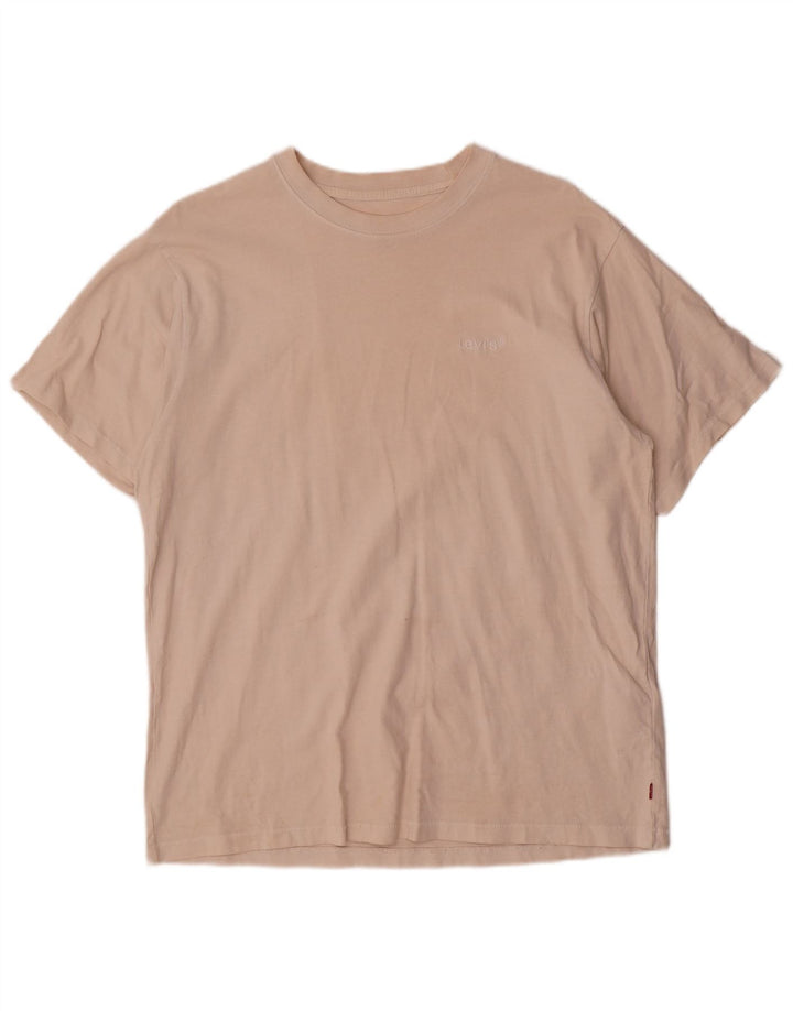 Levi's Hombre Vintage Fit Camiseta Top Algodón Beige Medio