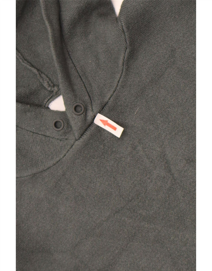 Zara Hombre Jersey Con Capucha Jersey Grande Viscosa Gris
