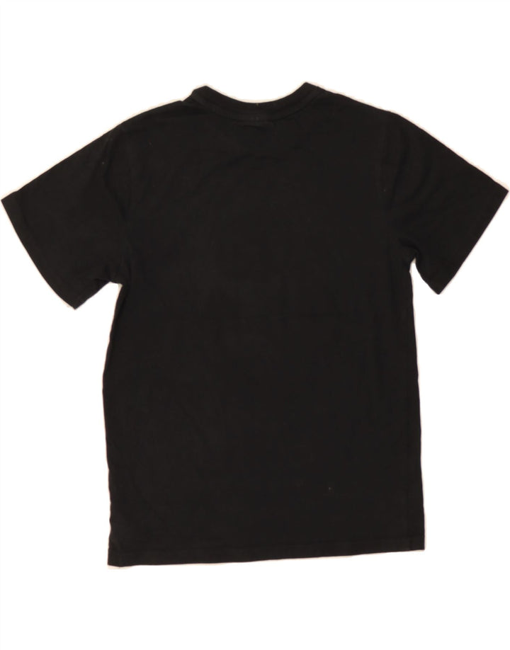 FILA Boys Graphic T-Shirt Top 11-12 Years Medium  Black Cotton Vintage Fila and Second-Hand Fila from Messina Hembry 