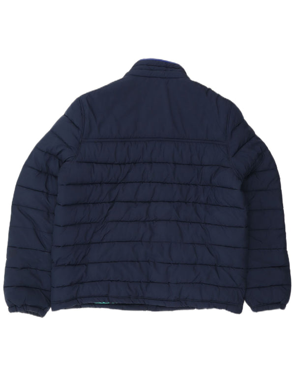 Tommy Hilfiger Chaqueta acolchada para hombre UK 42 XL Poliéster azul marino
