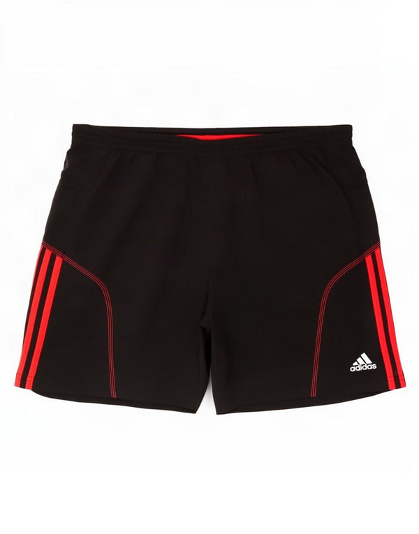 Adidas Mens Climalite Sport Shorts Grande Negro Poliéster