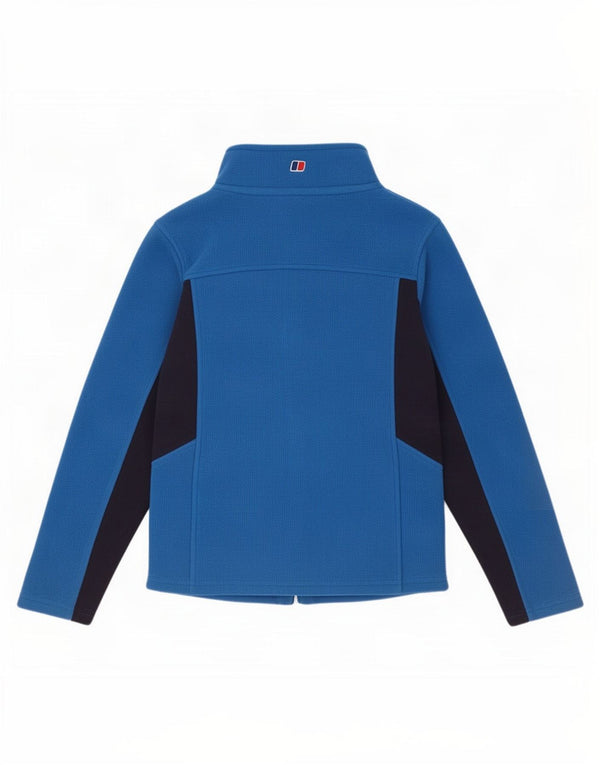 Berghaus Chaqueta polar para niño 9-10 años Azul Poliéster color block