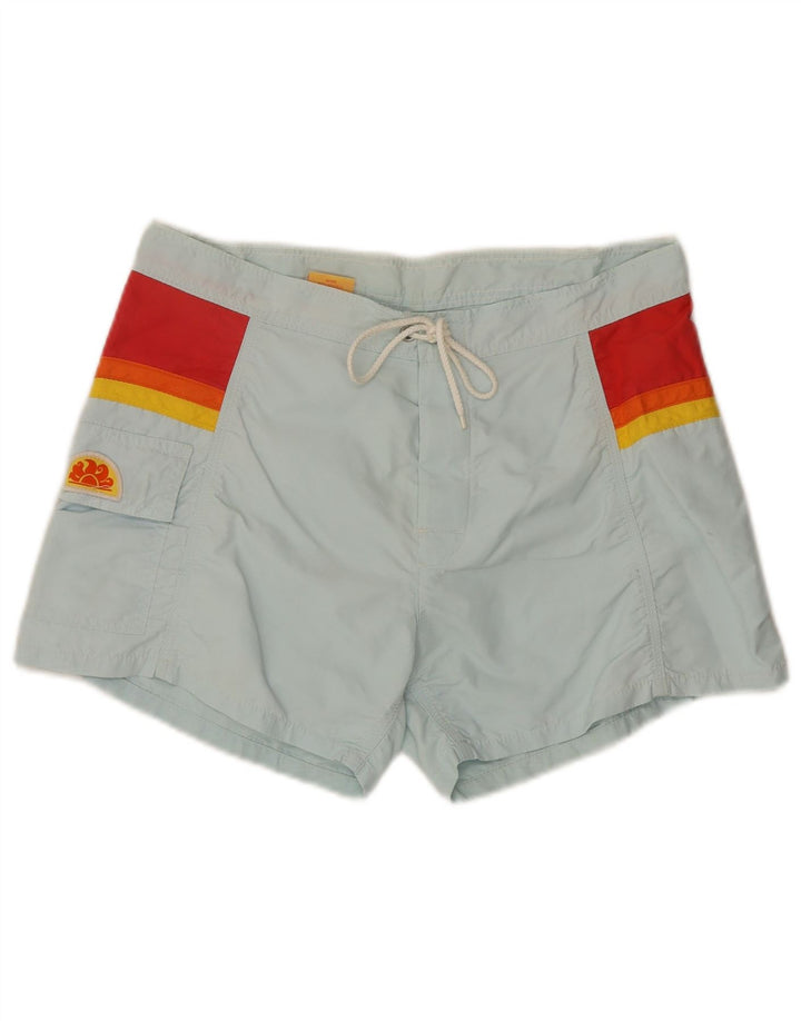 Sundek Bañador Hombre De Nylon Color Block Azul Medio
