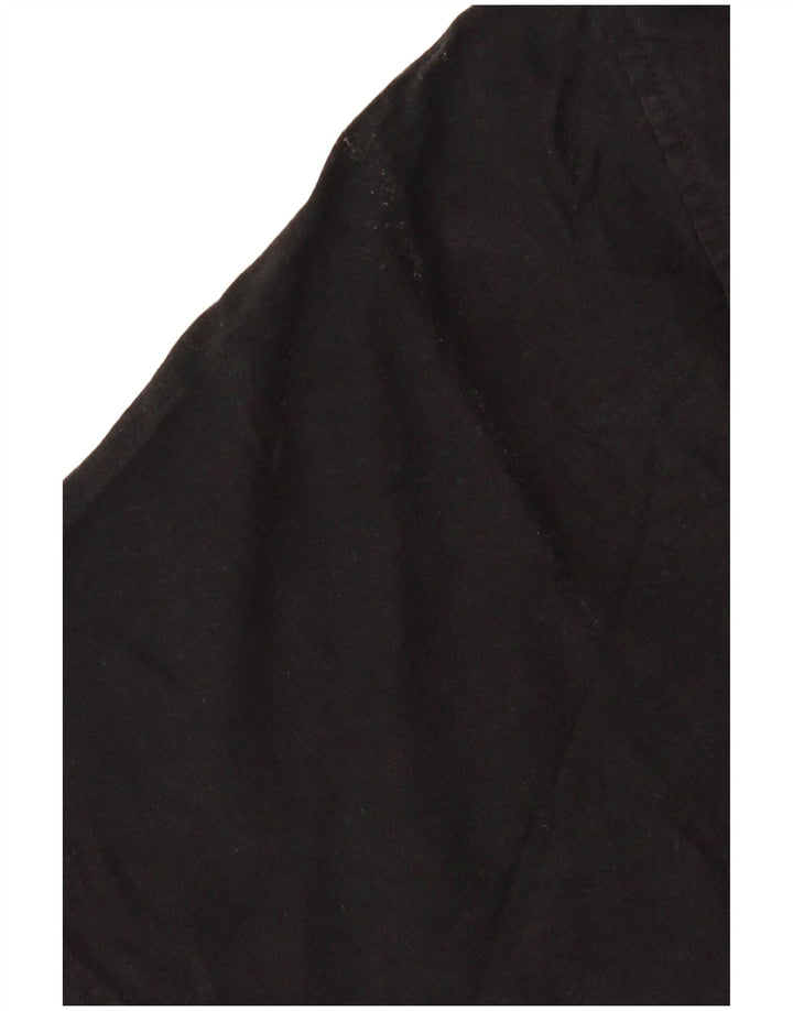 Izod Camiseta Hombre Top XL Algodón Negro