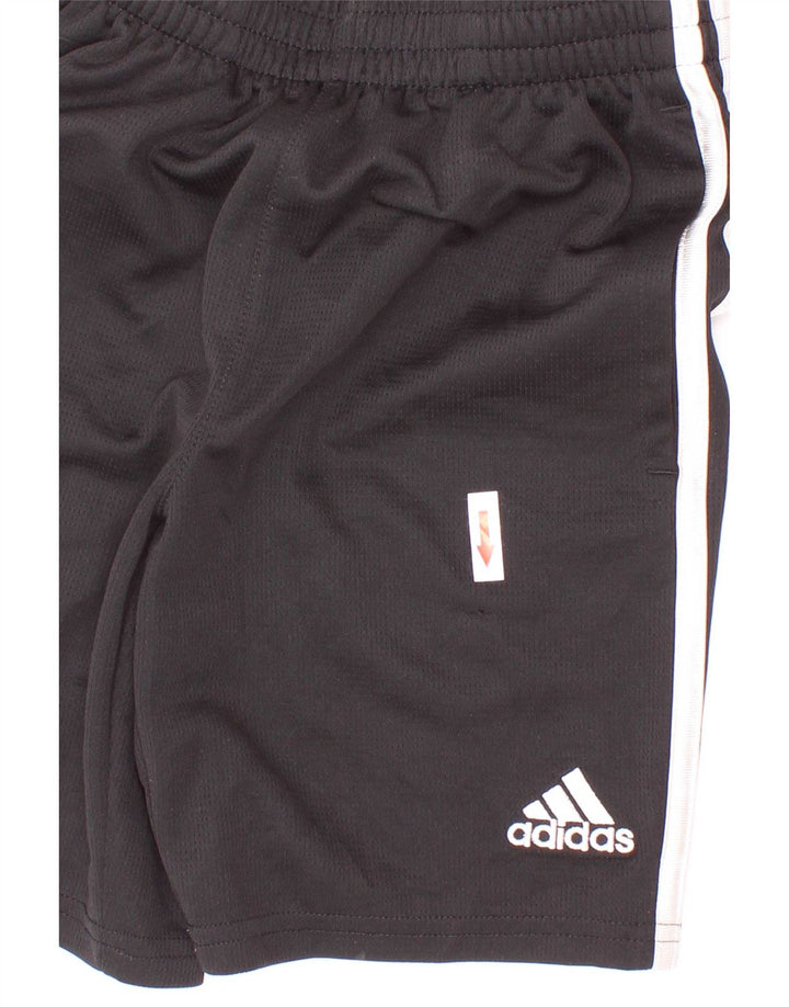 Adidas Pantalones cortos deportivos para niños 7-8 años Small Negro Poliéster