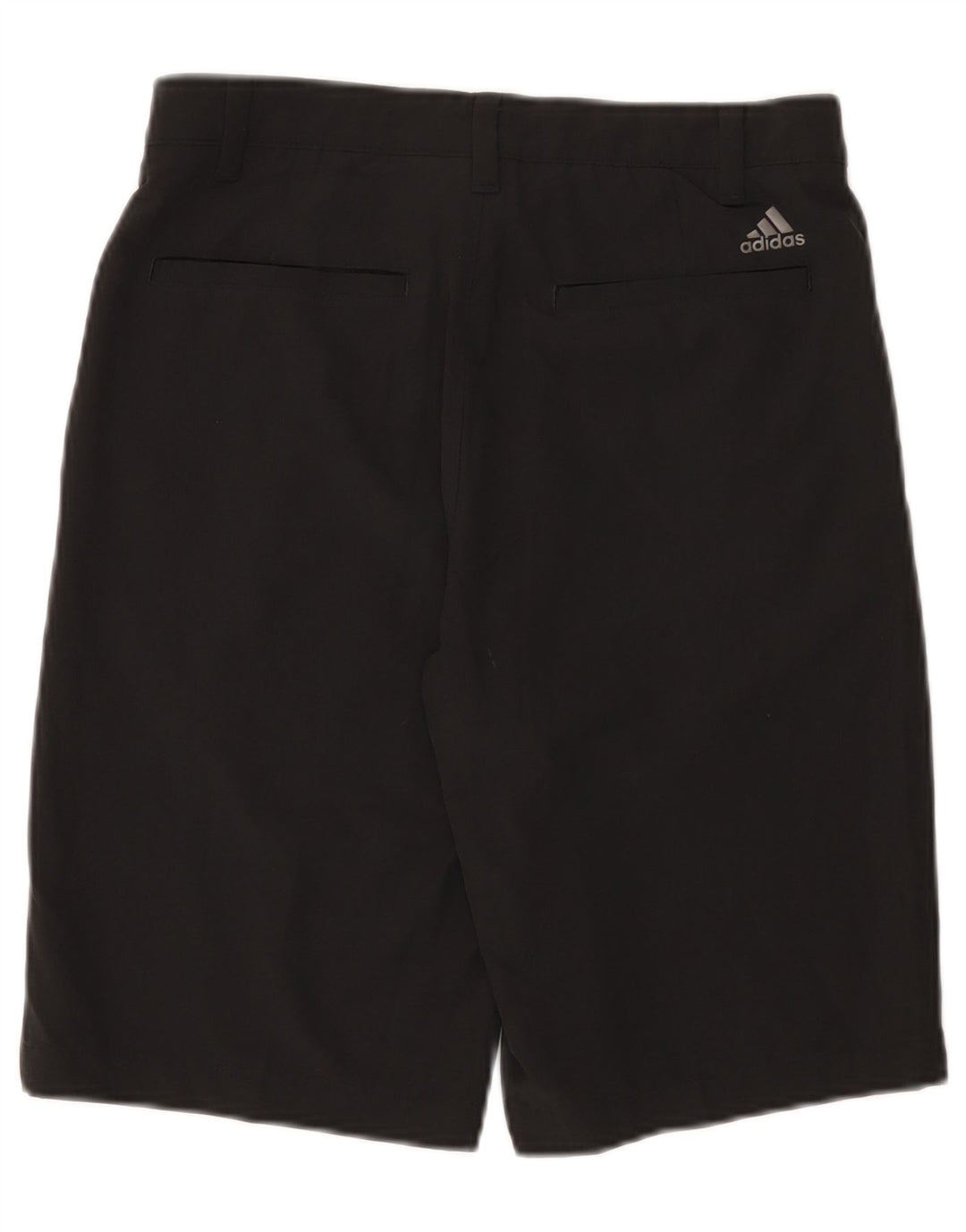 Adidas Mens Chino Shorts W28 Pequeño Poliéster Negro
